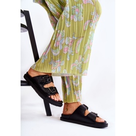 PJ1 Papuci negri clasici pentru femei Weston negru 1