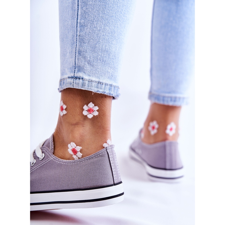 PJ1 Tenisi clasici de damă, gri, fii al meu 1