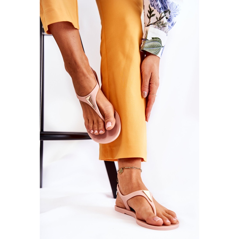 PH1 Sandale de damă Nude Storm bej roz 2