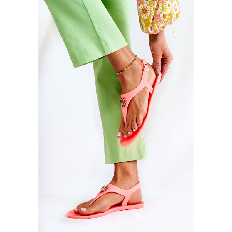 PH1 Sandale de damă neon portocaliu Sonner portocale 2