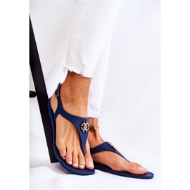 Sandale de damă Sonner bleumarin albastru 1