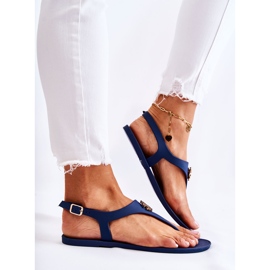 Sandale de damă Sonner bleumarin albastru 3