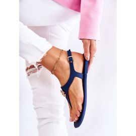 Sandale de damă Sonner bleumarin albastru 6