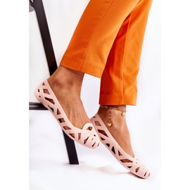 PH1 Balerini din cauciuc Nude Indila pentru damă bej 2