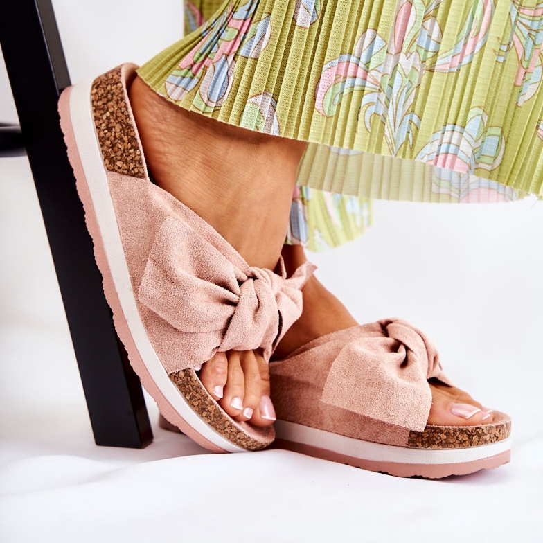 PG1 Papuci pe platforma roz atât de comodă 1