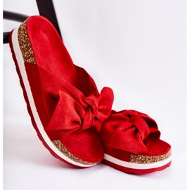 PG1 Flip Flops pe platforma roșie atât de comodă roșu 6