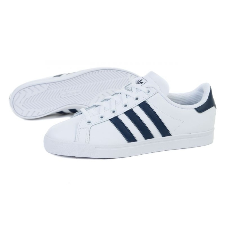 Pantofi Adidas Coast Star Jr EE7466 alb 1