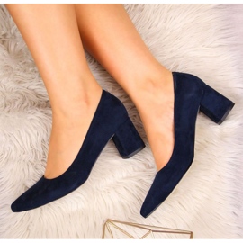Pompe pe pilon, bleumarin Juma albastru marin 5