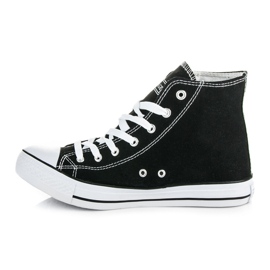 Adidași înalte New Age negru 3