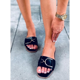 Papuci de damă Arizona Black negru 2