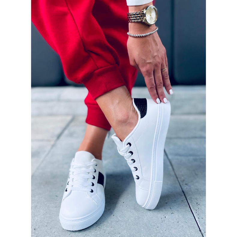 Tenisi dama Maeve Black alb negru 1