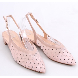 Balerini din dantela fara toc Margo Pink roz 1 Balerini din dantela fara toc Margo Pink roz 1