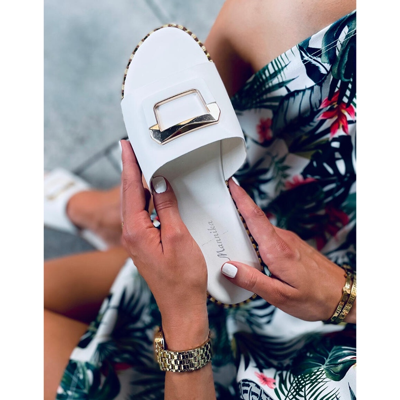 Sandale de damă Linn White alb 1 Sandale de damă Linn White alb 1