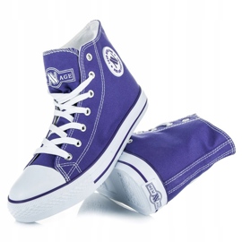 Adidași înalte New Age violet 1
