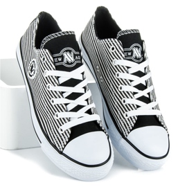 Adidași New Age alb negru 1