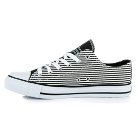 Adidași New Age alb negru 2