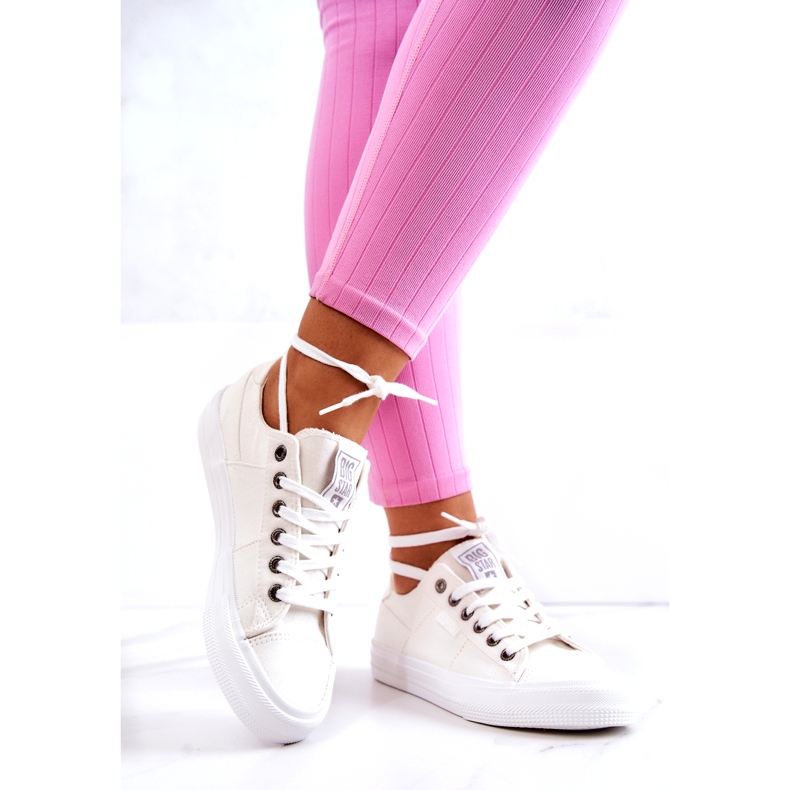 Tenisi dama Big Star JJ274095 Tenisi albi 1