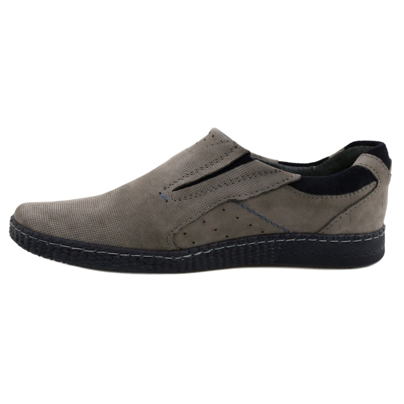 KOMODO Mocasini gri bărbați 862L 1 KOMODO Mocasini gri bărbați 862L 1