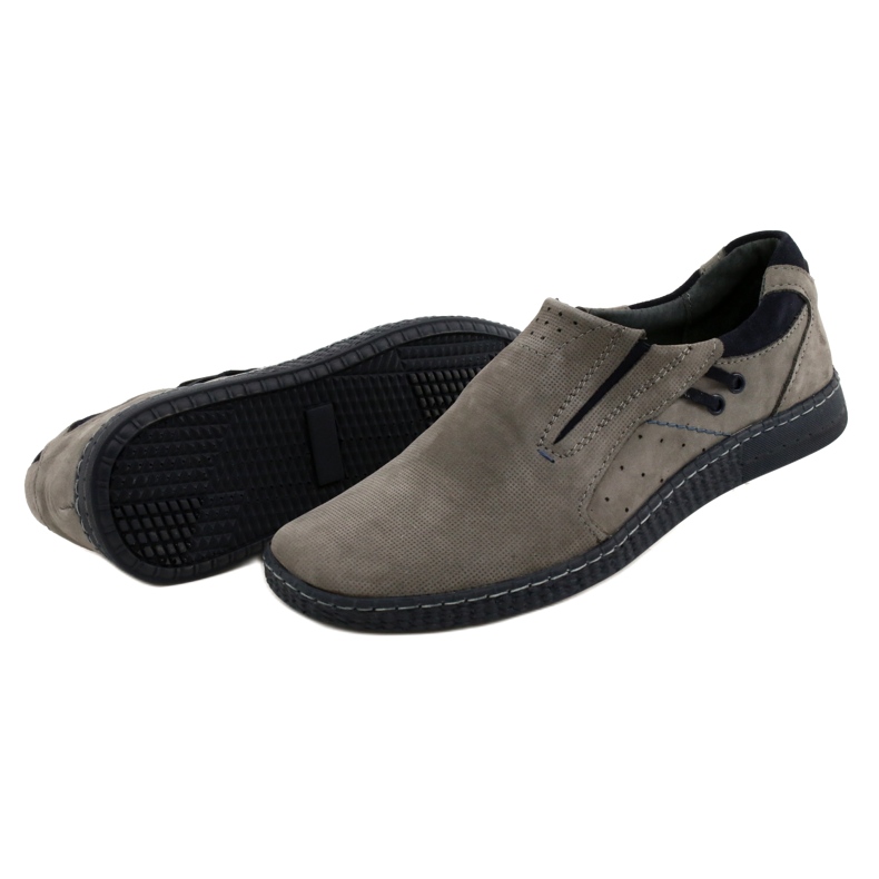 KOMODO Mocasini gri bărbați 862L 4 KOMODO Mocasini gri bărbați 862L 4