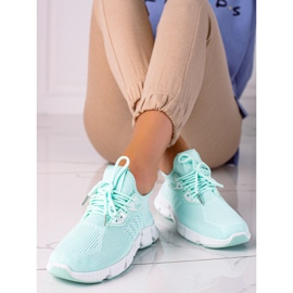 SHELOVET Pantofi sport ușori verde 1