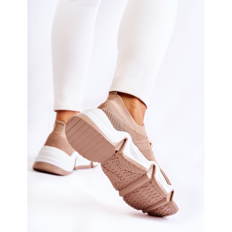 PG1 Pantofi slip-on Dayen de damă bej 2