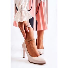 Sergio Leone Stilettos Clasic din Piele Gri Deschis Magic 1 Sergio Leone Stilettos Clasic din Piele Gri Deschis Magic 1