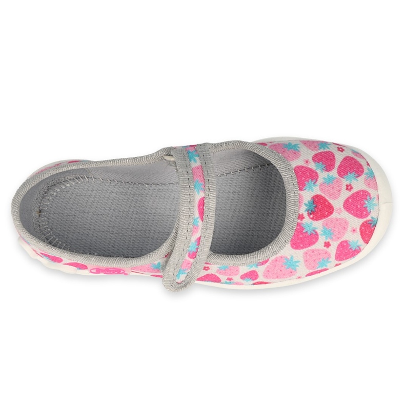 Pantofi copii Befado 114X485 roz gri 3