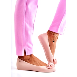 PH1 Fundita de balerină din cauciuc de damă nud Fergie bej 4