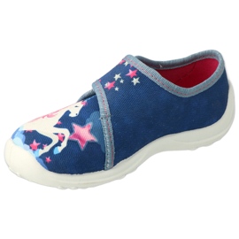 Pantofi copii Befado 560X177 alb albastru roz 3