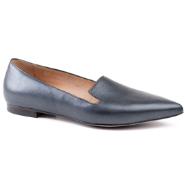 Marco Shoes Lorzi din piele netedă de grafit gri 1