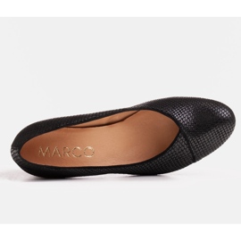 Marco Shoes Pompă confortabilă 1729P Marco negru 2