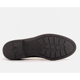 Marco Shoes Mocasini negri cu velur cu ornamente negru 1