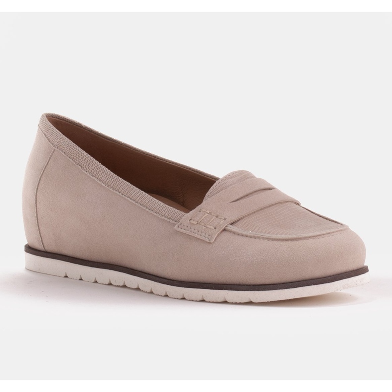 Marco Shoes Încălțăminte ușoară cu partea inferioară foarte moale și o șanț ascuns bej 1 Marco Shoes Încălțăminte ușoară cu partea inferioară foarte moale și o șanț ascuns bej 1