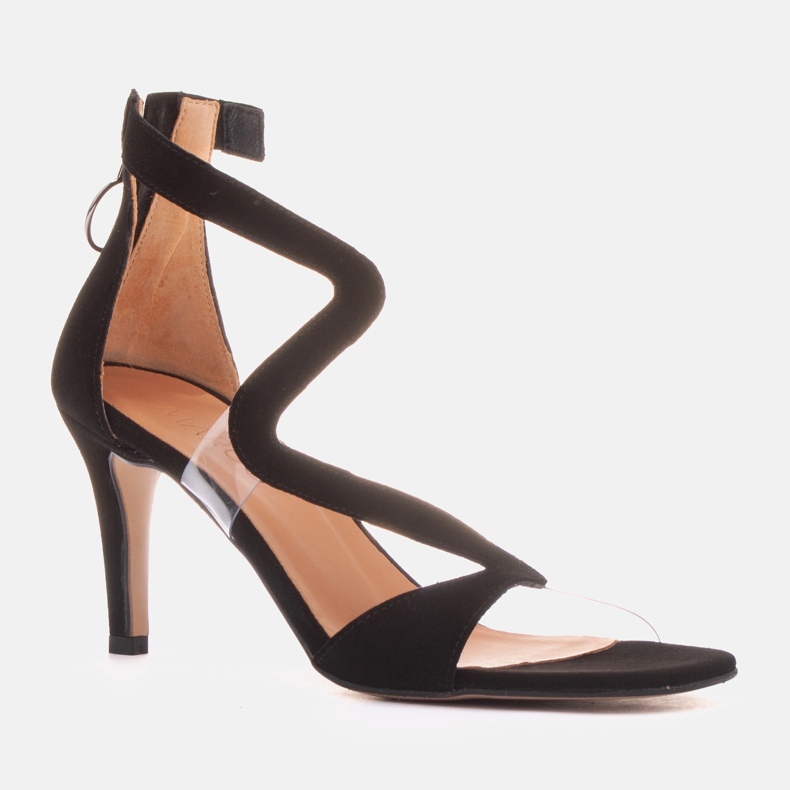 Marco Shoes Sandale elegante Ava negru 1