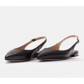 Marco Shoes Sandale din piele naturală de culoare neagră negru 4