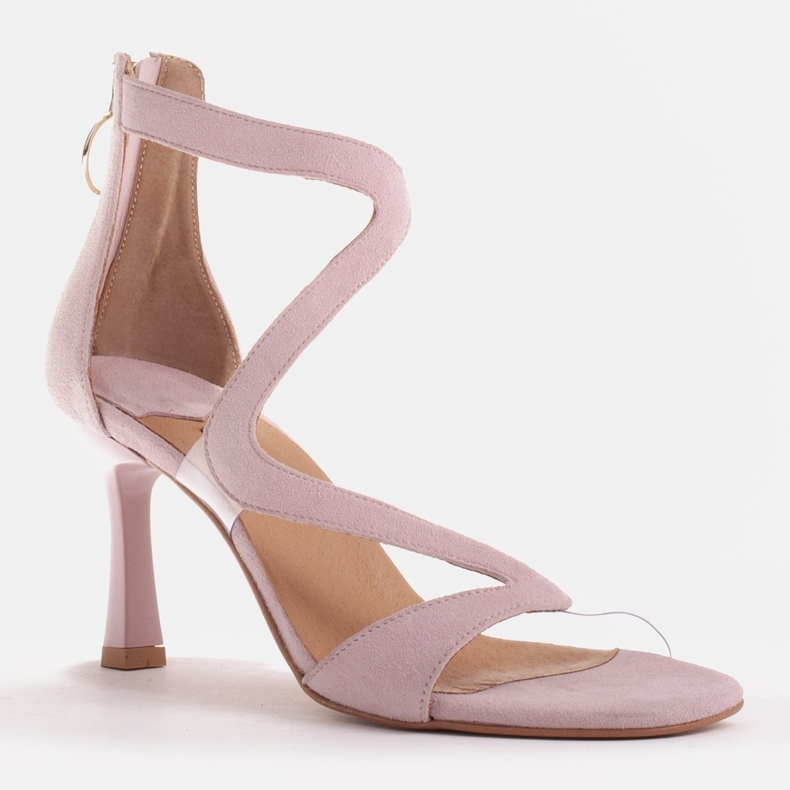 Marco Shoes Sandale elegante Ava roz 1