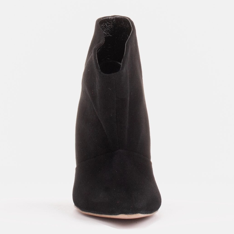 Marco Shoes Știfturi din piele cu față extinsă negru 1