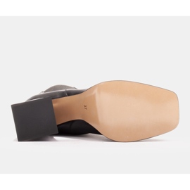 Marco Shoes Botine cu platformă cu cauciuc în partea superioară negru 6