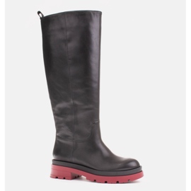 Marco Shoes Cizme Trapper cu partea superioară mai largă negru 1 Marco Shoes Cizme Trapper cu partea superioară mai largă negru 1