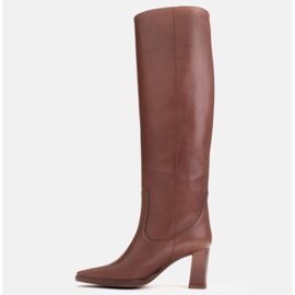 Marco Shoes Cizme clasice înalte maro 1