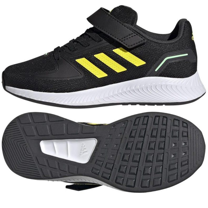 Pantofi Adidas Runfalcon 2.0 El Jr HR1394 negru 1