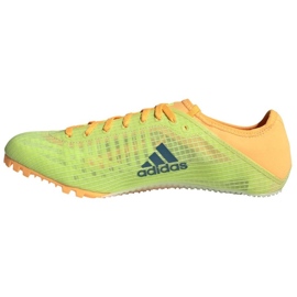 Pantofi cu vârfuri Adidas Sprintstar M GY0941 verde 1