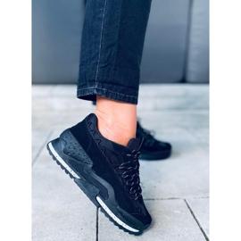 Pantofi sport dama Altos Black negru 1