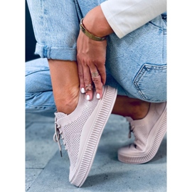 Tenisi sosete dama Posten Khaki bej kaki 1 Tenisi sosete dama Posten Khaki bej kaki 1