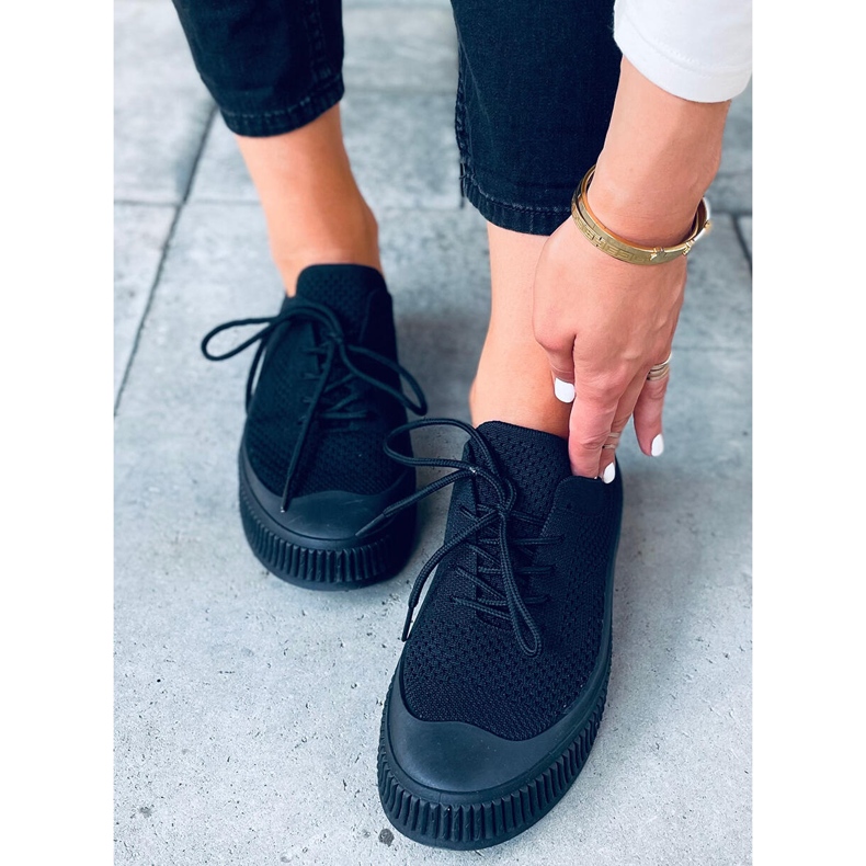 Posten Ciorapi negri pentru femei negru 2