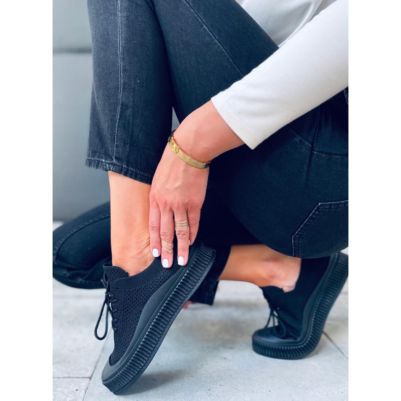 Posten Ciorapi negri pentru femei negru 1