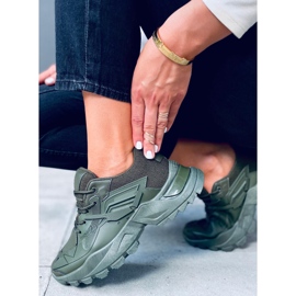 Pantofi sport dama Sana Verde kaki 2 Pantofi sport dama Sana Verde kaki 2