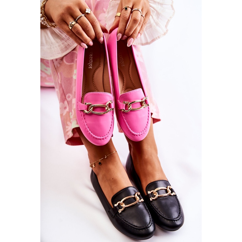 PG1 Mocasini Cu Decor Millario Negru 1