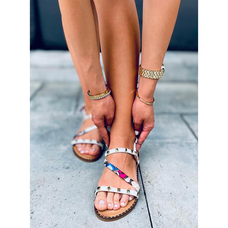 Sandale de dama Maya White alb 1