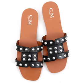 Papuci de dama Lime Black negru 3